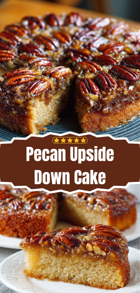 Pecan Upside Down Cake
