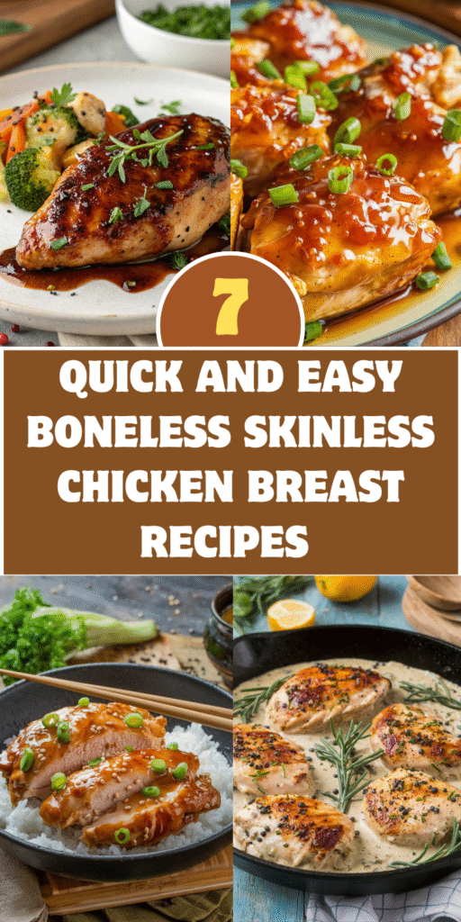 Quick and Easy Boneless Skinless Chicken Breast Recipes You’ll Love