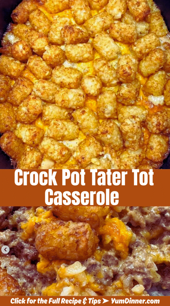 Crock Pot Tater Tot Casserole